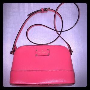 Coral kate spade purse